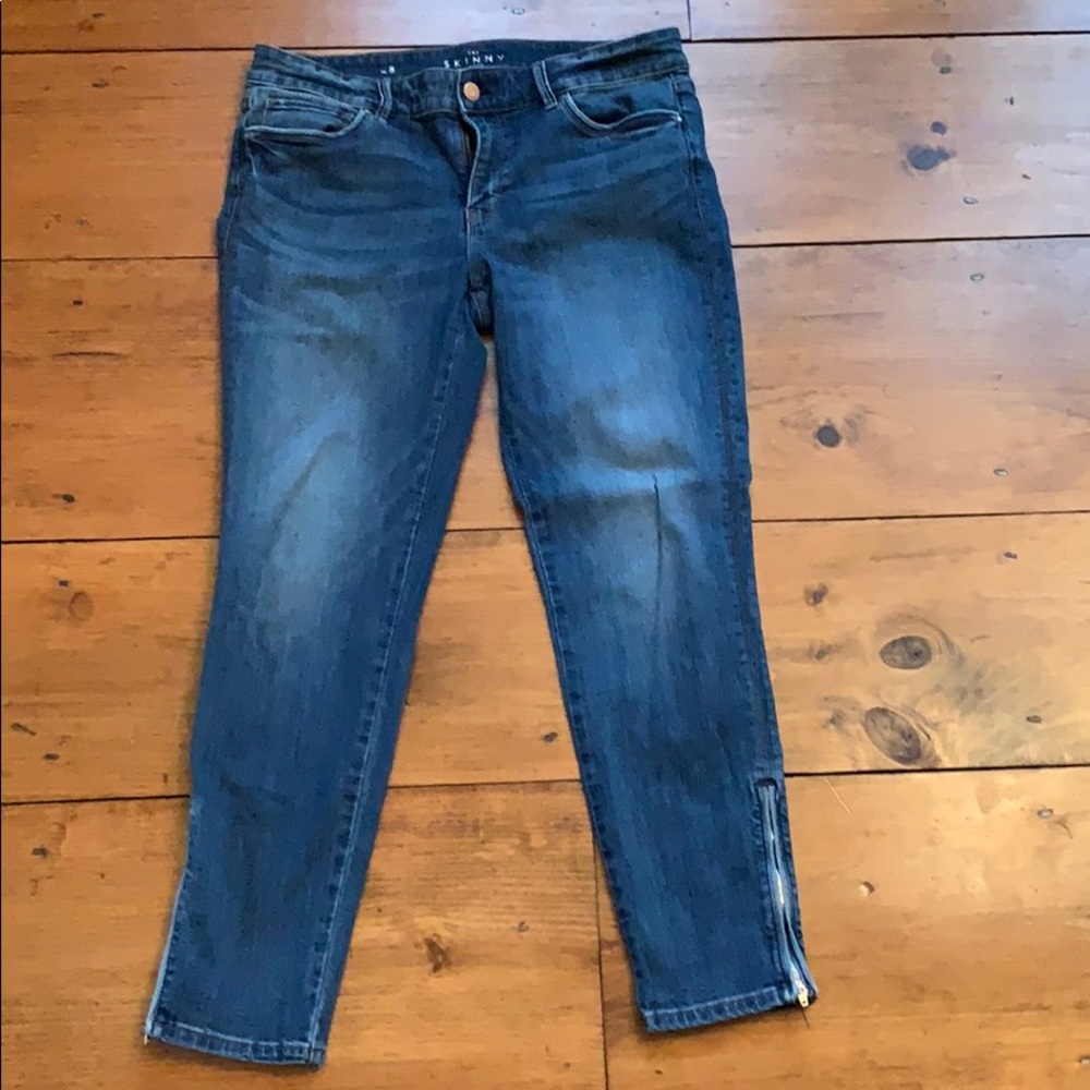 White house black market Capri jeans size 8